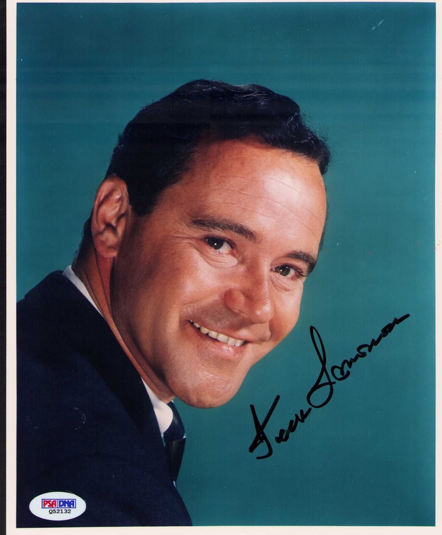 Jack Lemmon signed photograph PSA DNA (1 of 1)