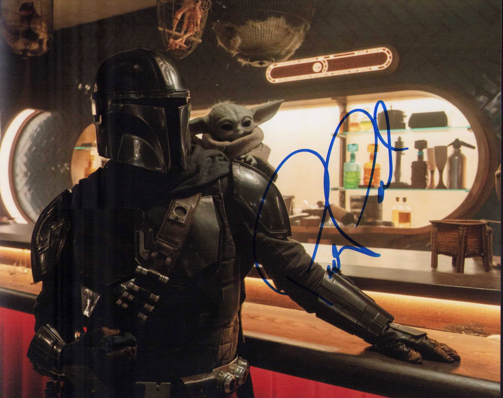 Pedro Pascal signed Mandalorian photograph: A scarce Mandalorian signed 8x10 by Pedro Pascal signed 8x10 Certificate of AuthenticityEVERY item in this auction comes with at minimum one fully illustrated and serial numbered searchable online