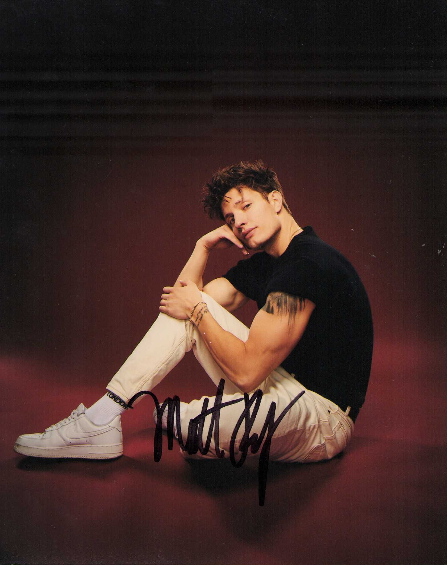 Matt Rife signed photograph: The stand up comedian who is controversial signed 8x10 Certificate of AuthenticityEVERY item in this auction comes with at minimum one fully illustrated and serial numbered searchable online COA