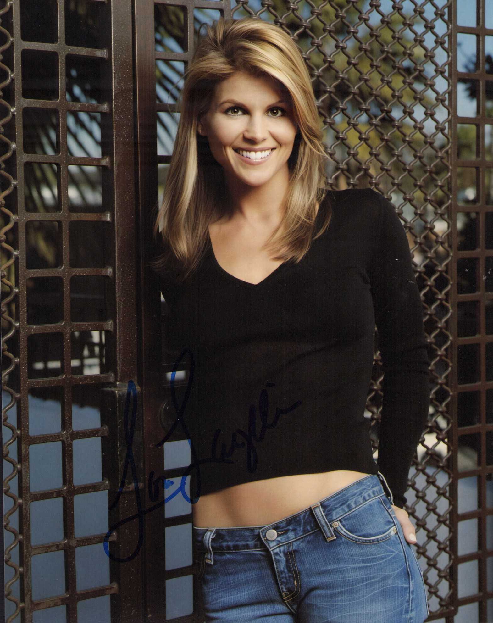 Lori Laughlin signed photograph: The star of Full House and many films signed 8x10 Certificate of AuthenticityEVERY item in this auction comes with at minimum one fully illustrated and serial numbered searchable online COA signed by