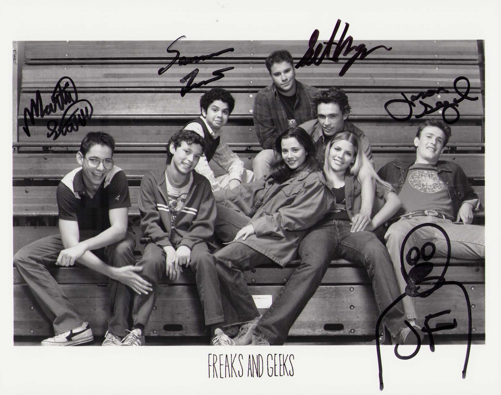 Freaks and Geeks cast signed photograph (1 of 1)