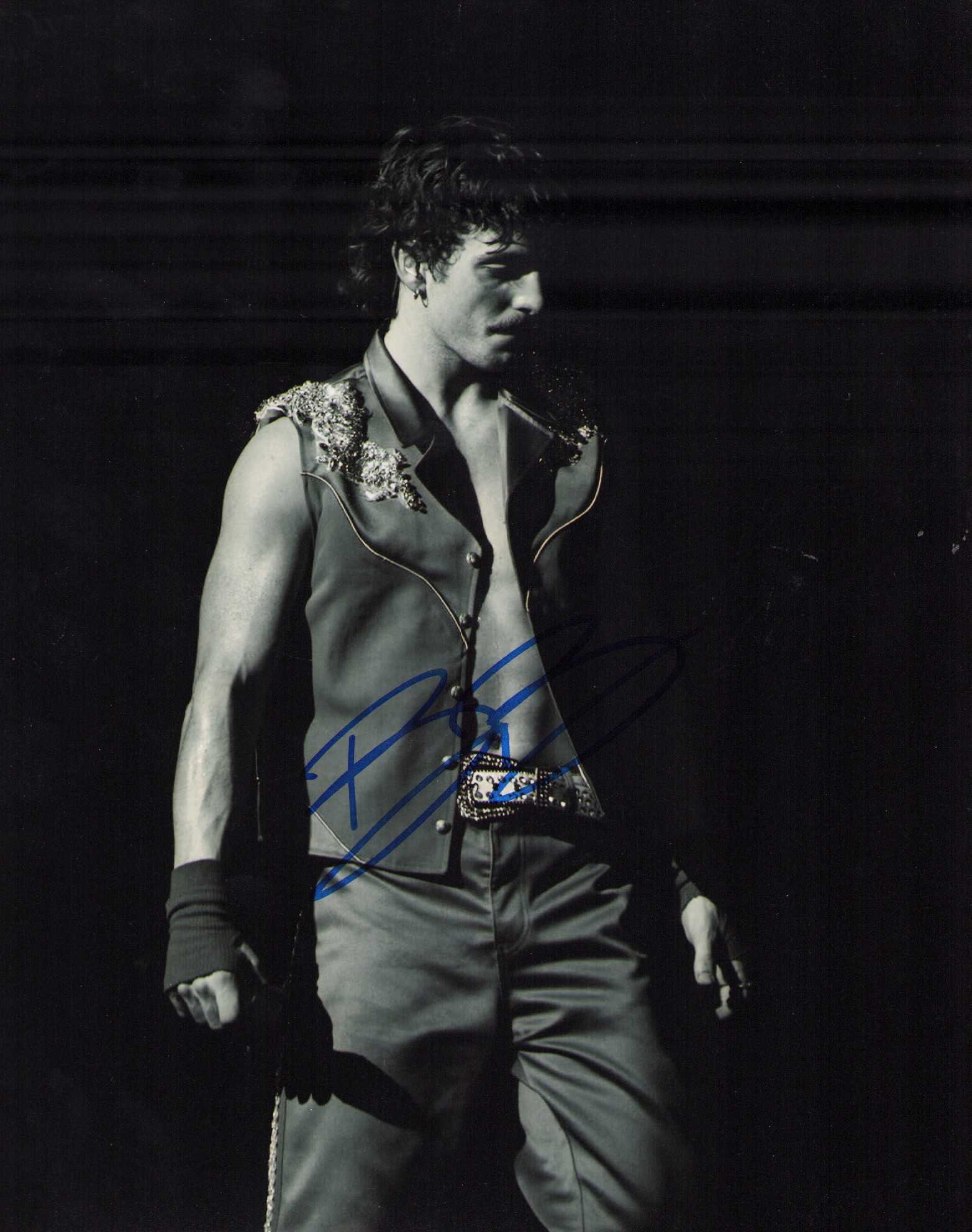 Benson Boone signed photograph: A scarce signed 8x10 by recent singing sensation Benson Boone Certificate of AuthenticityEVERY item in this auction comes with at minimum one fully illustrated and serial numbered searchable online