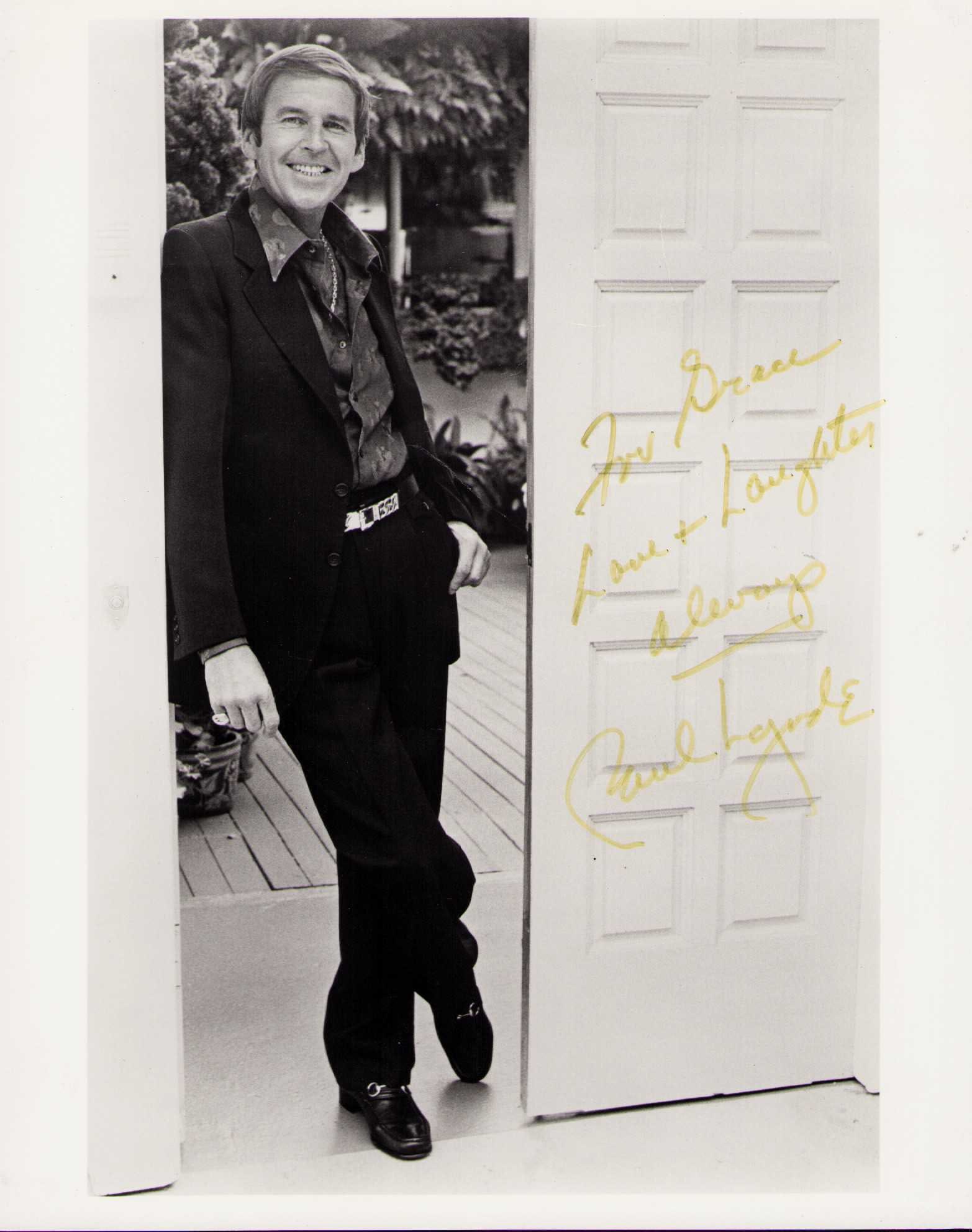 PauL Lynde signed photograph (1 of 1)