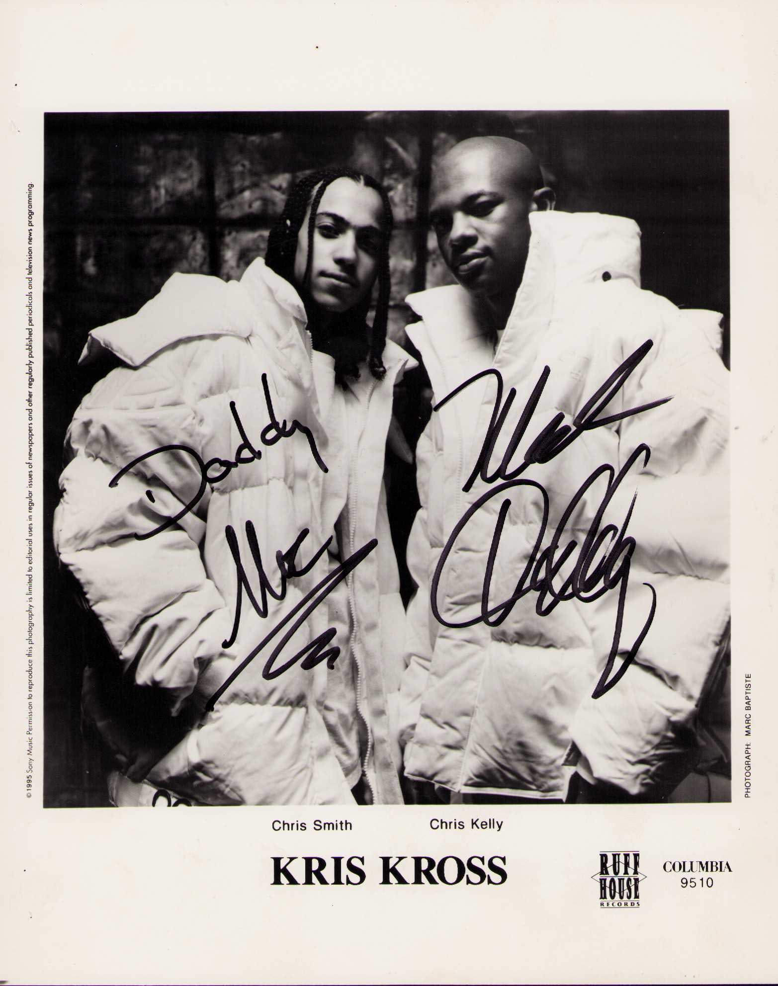 Kris Kross signed photograph (1 of 1)