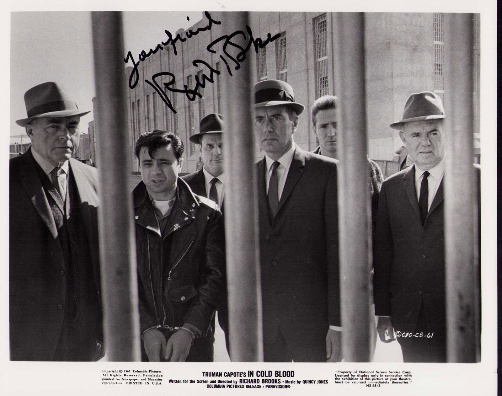 Robert Blake signed photograph (1 of 1)