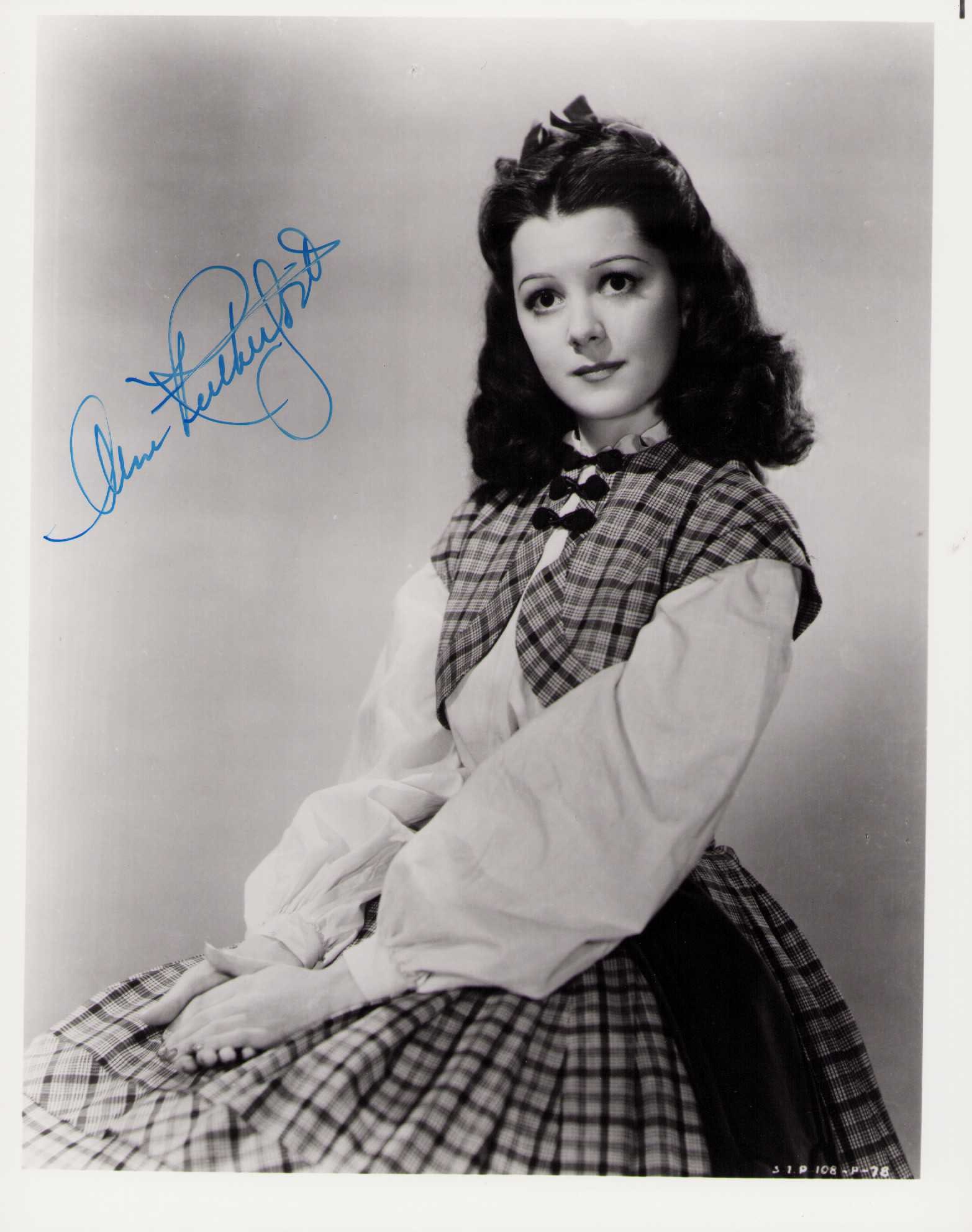 Ann Rutherford signed photograph Gone with the Wind (1 of 1)