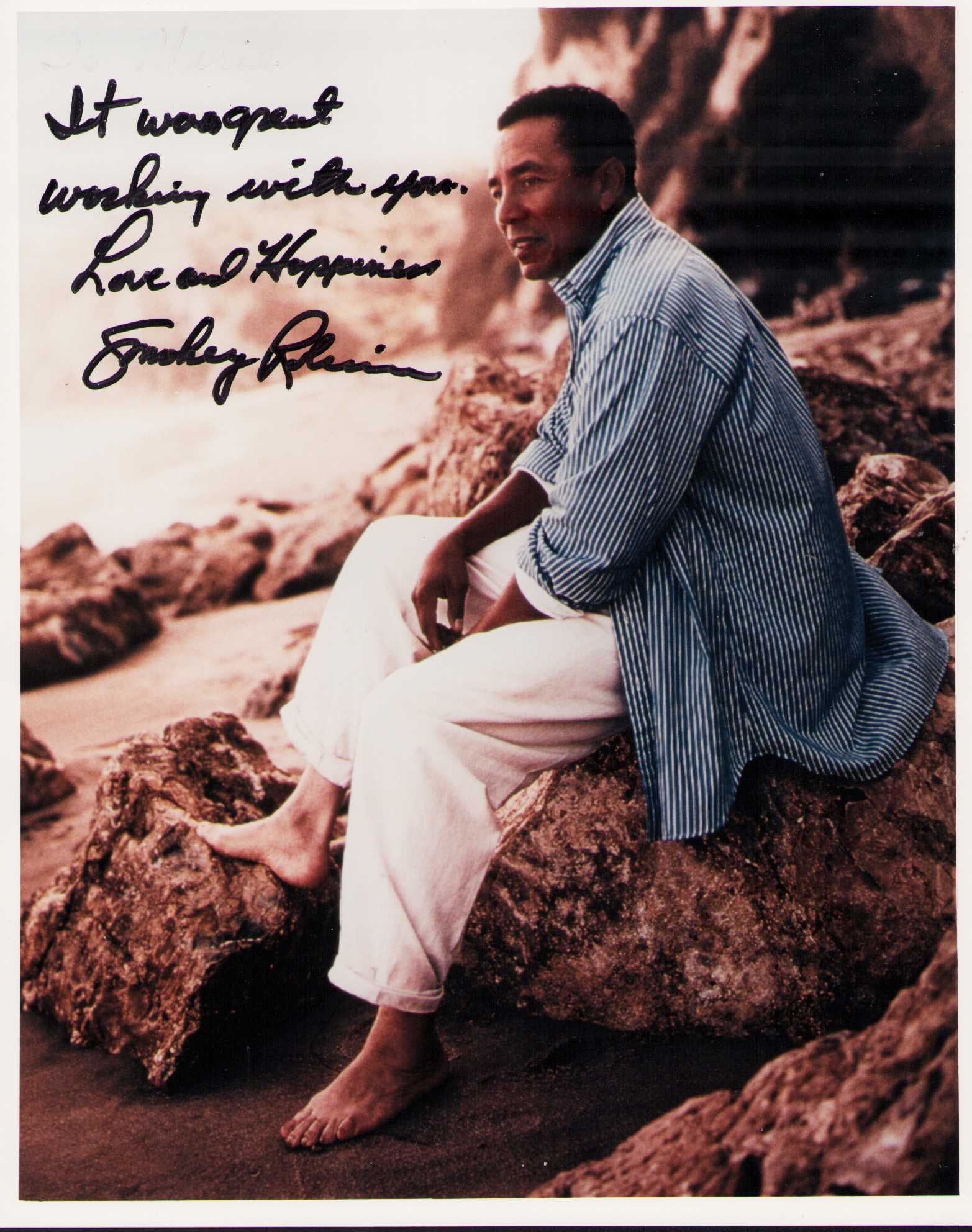 Smokey Robinson signed photograph (1 of 1)