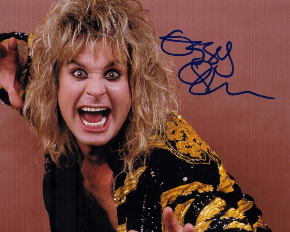 Ozzy Osbourne signed photograph (1 of 1)