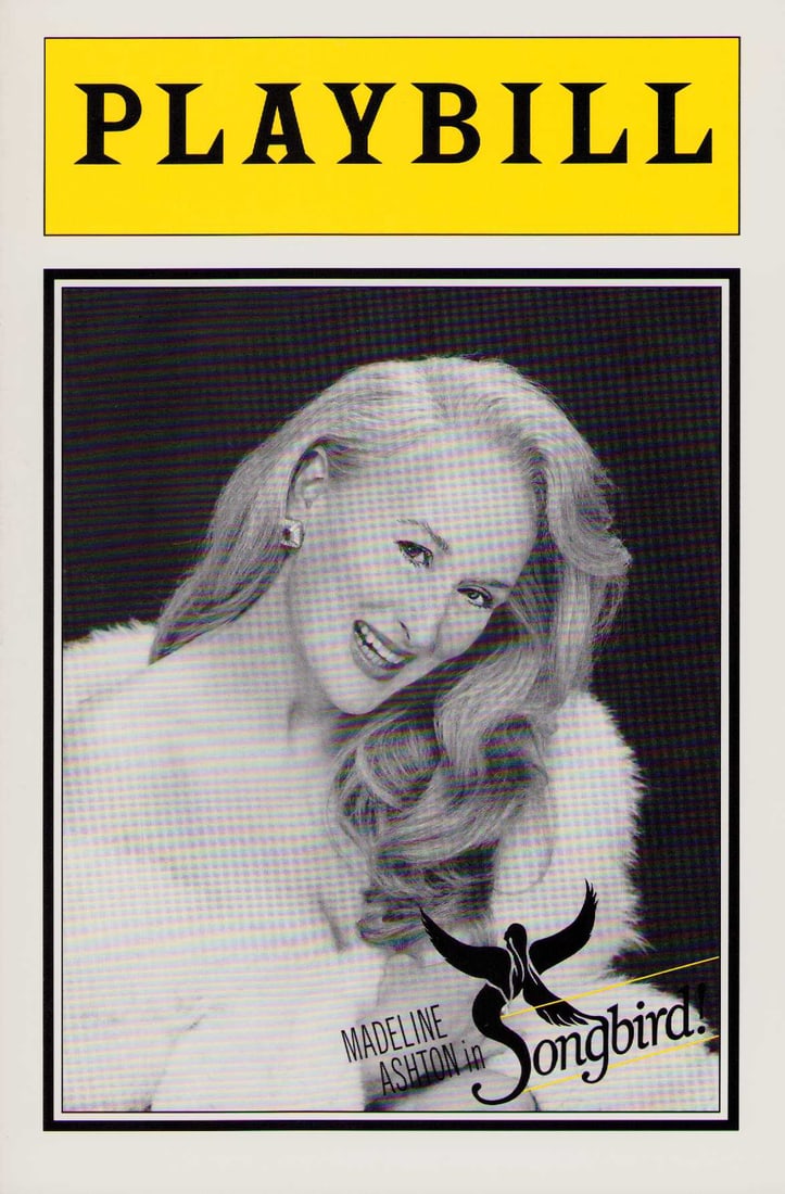 Death Becomes Her prop playbill: A prop playbill used in the movie showing actress Meryl Streep on it obtained from prop house with LOA