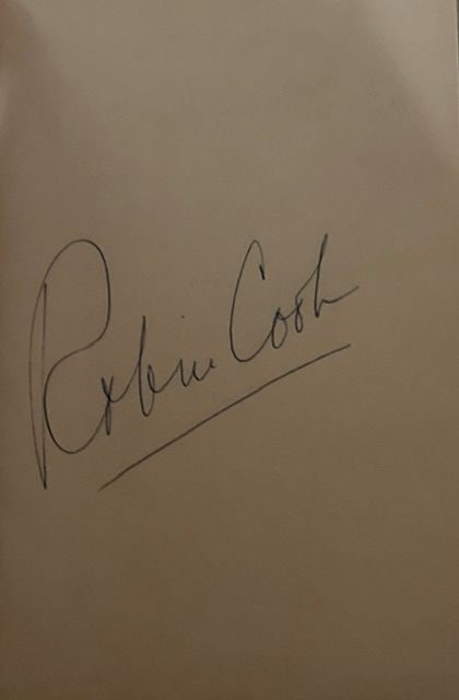 Robin Cook signed Sphinx - 2