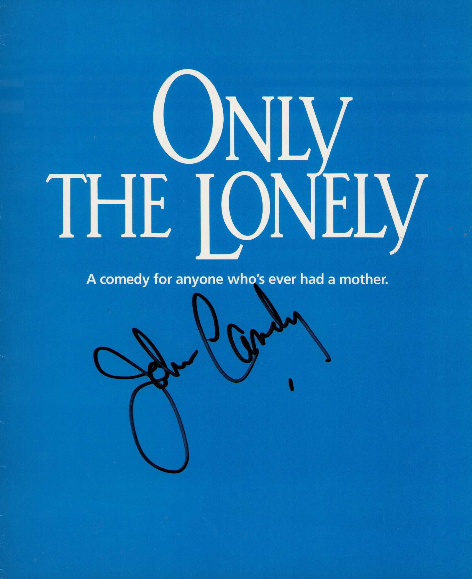 John Candy signed item RARE (1 of 1)