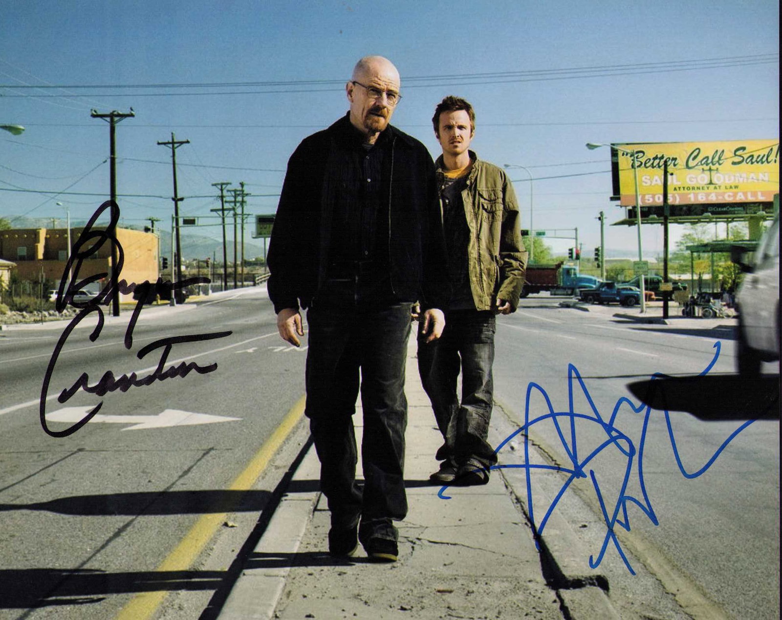 Breaking Bad cast signed photograph (1 of 1)