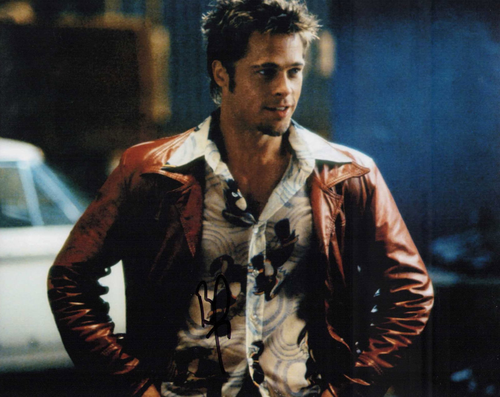 Brad Pitt signed photograph: A scarce signer signed 8x10 younger image of the film legend and hearth throb Certificate of AuthenticityEVERY item in this auction comes with at minimum one fully illustrated and serial numbered sear