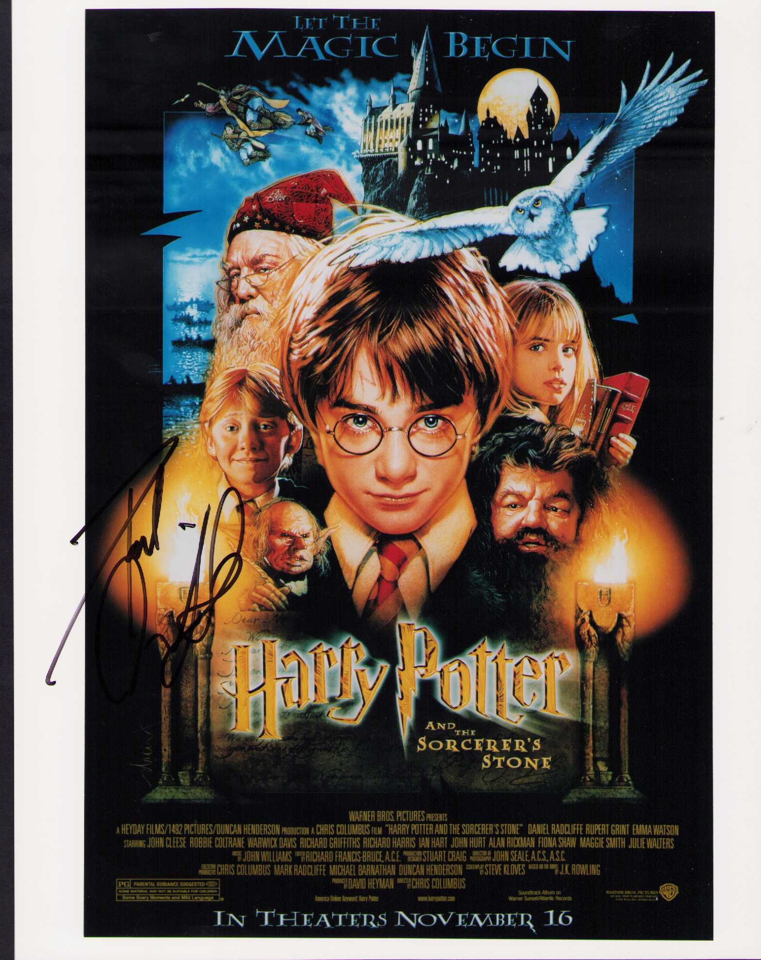 Daniel Radcliffe signed photograph Harry Potter (1 of 1)