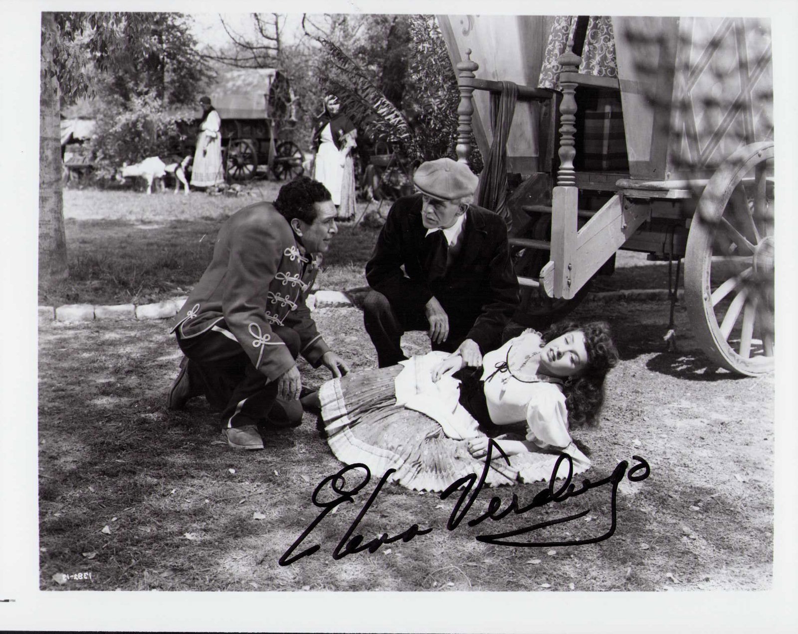 Elena Verdugo scarce signed photograph Werewolf: A scarce Werewolf signed 8x10 by the actress Certificate of AuthenticityEVERY item in this auction comes with at min one fully illustrated and serial numbered , searchable online COA signed by the lea