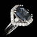 14k White Gold 6.50ct Spinel 0.55ct Diamond Ring - 3