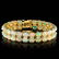 14k Gold 22.00ct Opal 0.80ct Diamond Bracelet