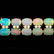 14k Gold 22.00ct Opal 0.80ct Diamond Bracelet - 4