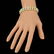 14k Gold 22.00ct Opal 0.80ct Diamond Bracelet - 8