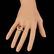 14k Gold 10.00ct Garnet 1.55ct Diamond Ring - 4