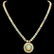 14k Gold 32.00ct Opal 1.00ct Diamond Necklace - 2