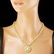 14k Gold 32.00ct Opal 1.00ct Diamond Necklace - 5