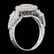 18k Gold 0.96ct Pink 1.45ctw Diamond Ring - 4