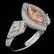 18k Gold 0.96ct Pink 1.45ctw Diamond Ring - 6