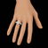 18k Gold 0.96ct Pink 1.45ctw Diamond Ring - 7