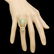 14k Yellow Gold 9.30ct Opal 0.67ct Diamond Ring - 4
