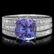 14k Gold 3.60ct Tanzanite 1.50ct Diamond Ring