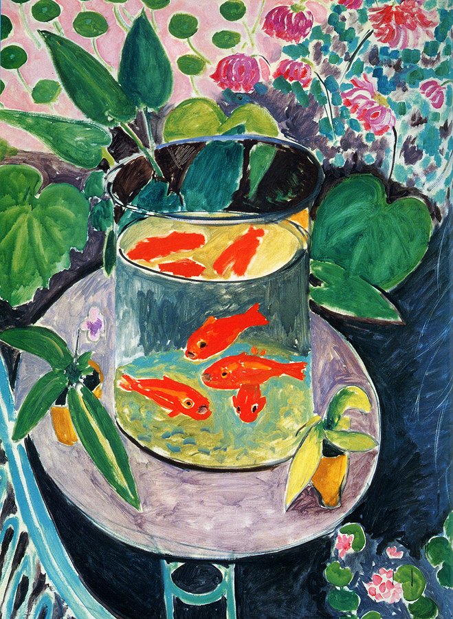 Henri Matisse-Limited Edition Lithograph-The Goldfish: The Goldfish - Henri Matisse. Limited Edition Lithograph on paper. Estate signed, part of Collection Domain Picasso. The signature is in the plate. 500 in the edition. Includes Certificate of Authenti