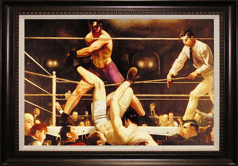 George W. Bellows-Limited Edition-Dempsey and Firpo: George W. Bellows-Limited Edition-Dempsey and Firpo