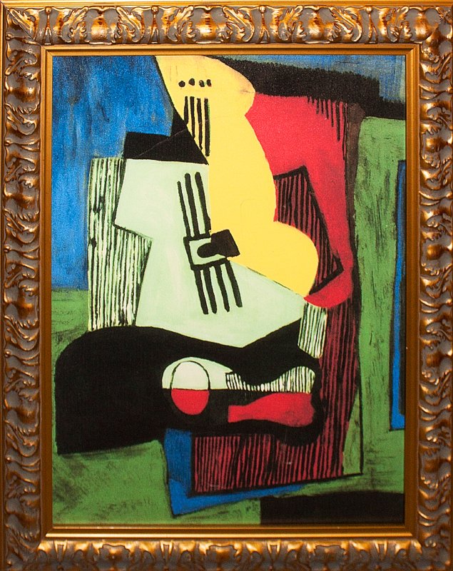 Pablo Picasso-Limited Edition Still Life with Guitar