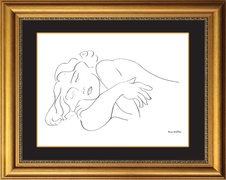 After Henri Matisse Giclee: Limited Edition Giclee after Henri Matisse Includes certificate of authenticity. Approx size is 18x24 inches.
