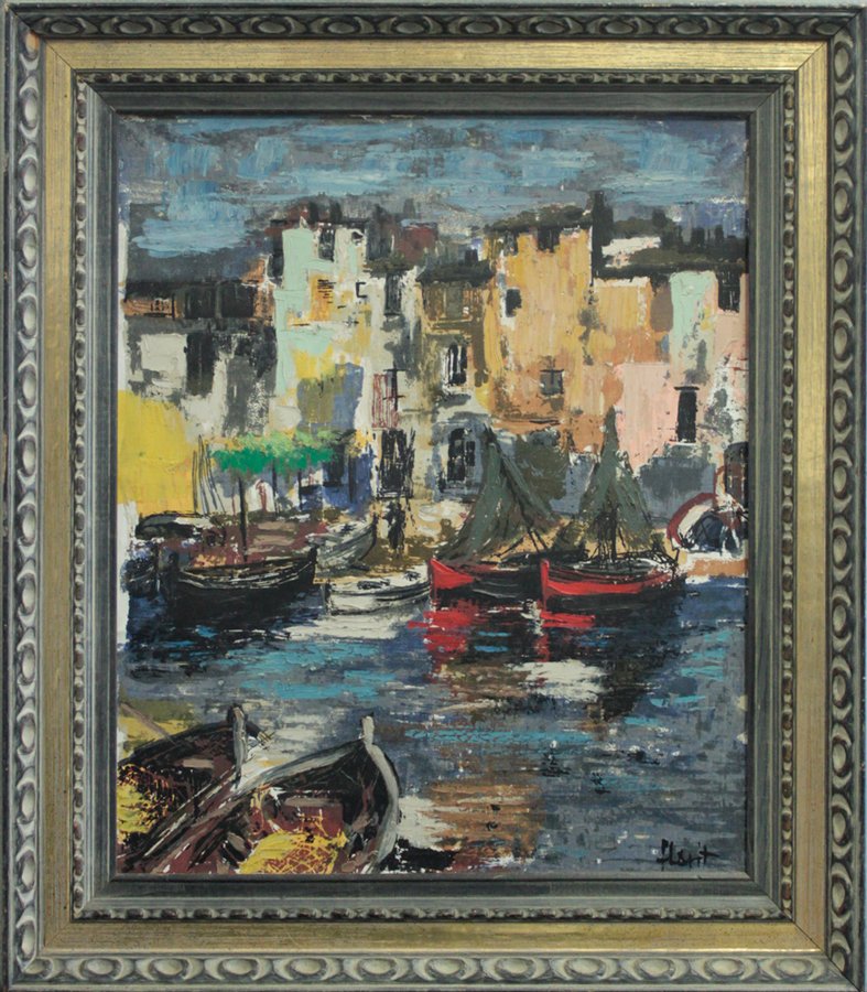 Original oil by Florit Jose Luis Florit Rodero: Original oil by Florit Jose Luis Florit Rodero 1909-2001 25x28 inches