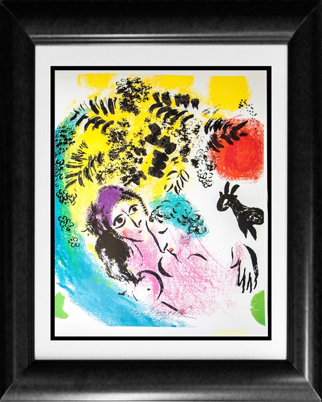 Marc Chagall Hand Signed Lithograph (1 of 1)