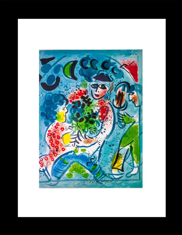Marc Chagall Hand Signed Lithograph (1 of 1)