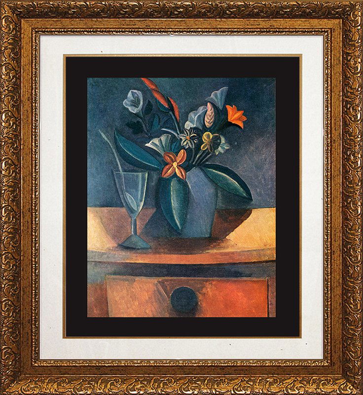 Pablo Picasso original Color Plate Hermitage Collection (1 of 1)