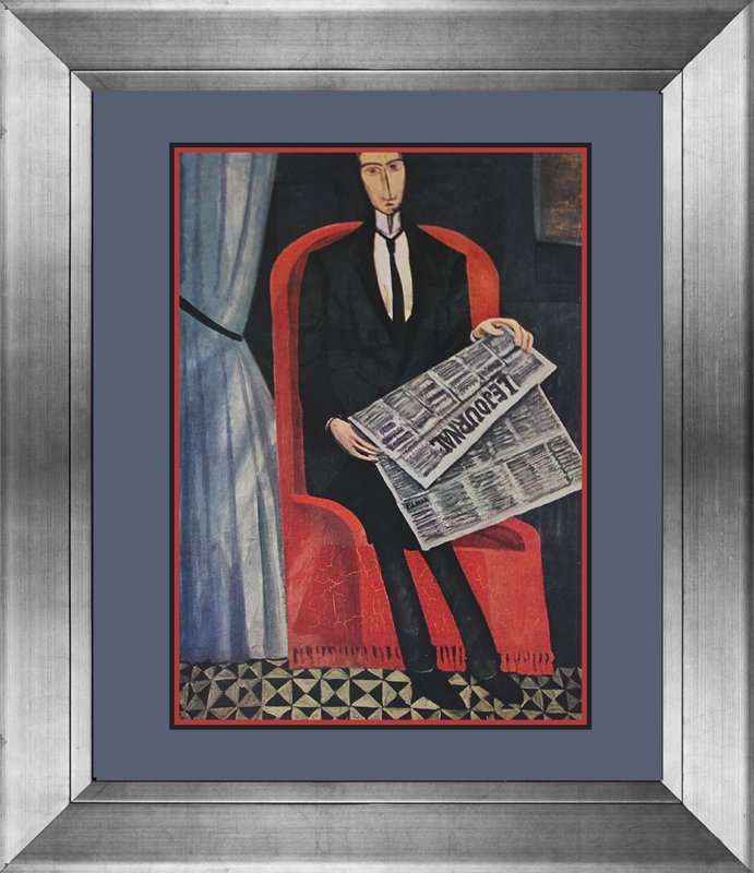 Andre Derain Chevalier X: Andre Derain Chevalier X Color Plate Hermitage Collection. Lithograph Approx 20x24 inches Custom framed. Includes certificate of authenticity. Museum Quality Lithograph