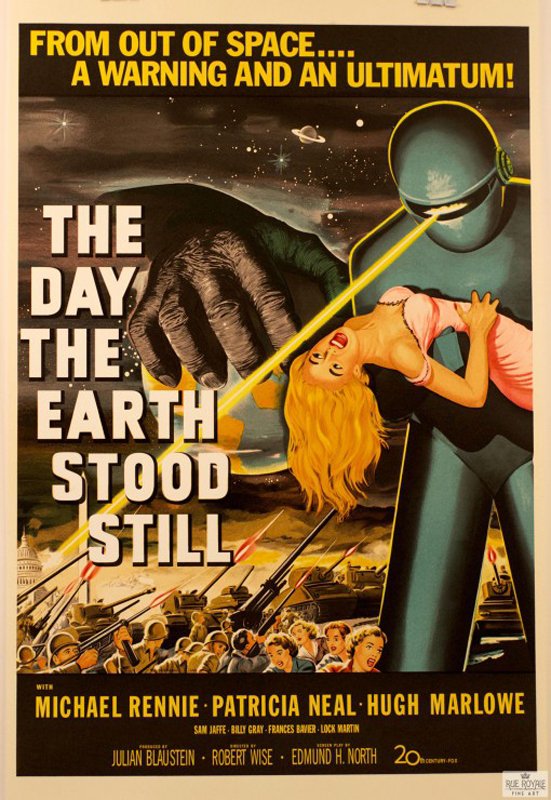 Day the Earth Stood Still Original Lithograph (1 of 1)