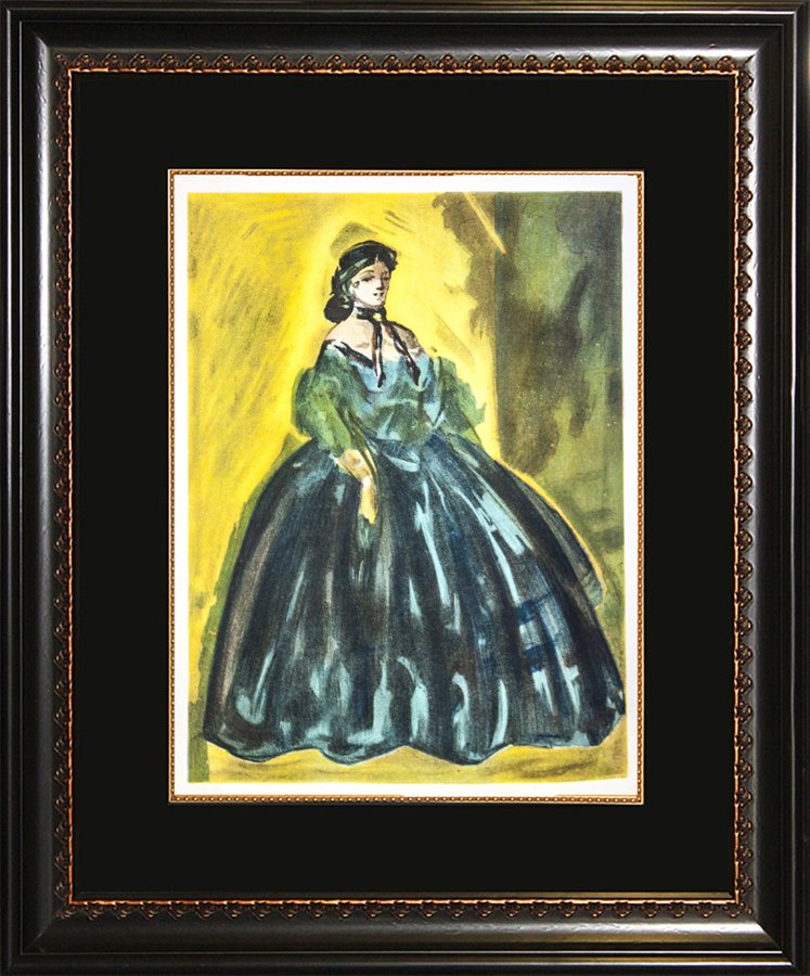 Constantin Brancusi portraits lithograph from the Verve: Constantin portraits lithograph from the Verve Collection Brancusi over 60 years old. Custom framed Approx 18x22 inches Includes certificate of authenticity.