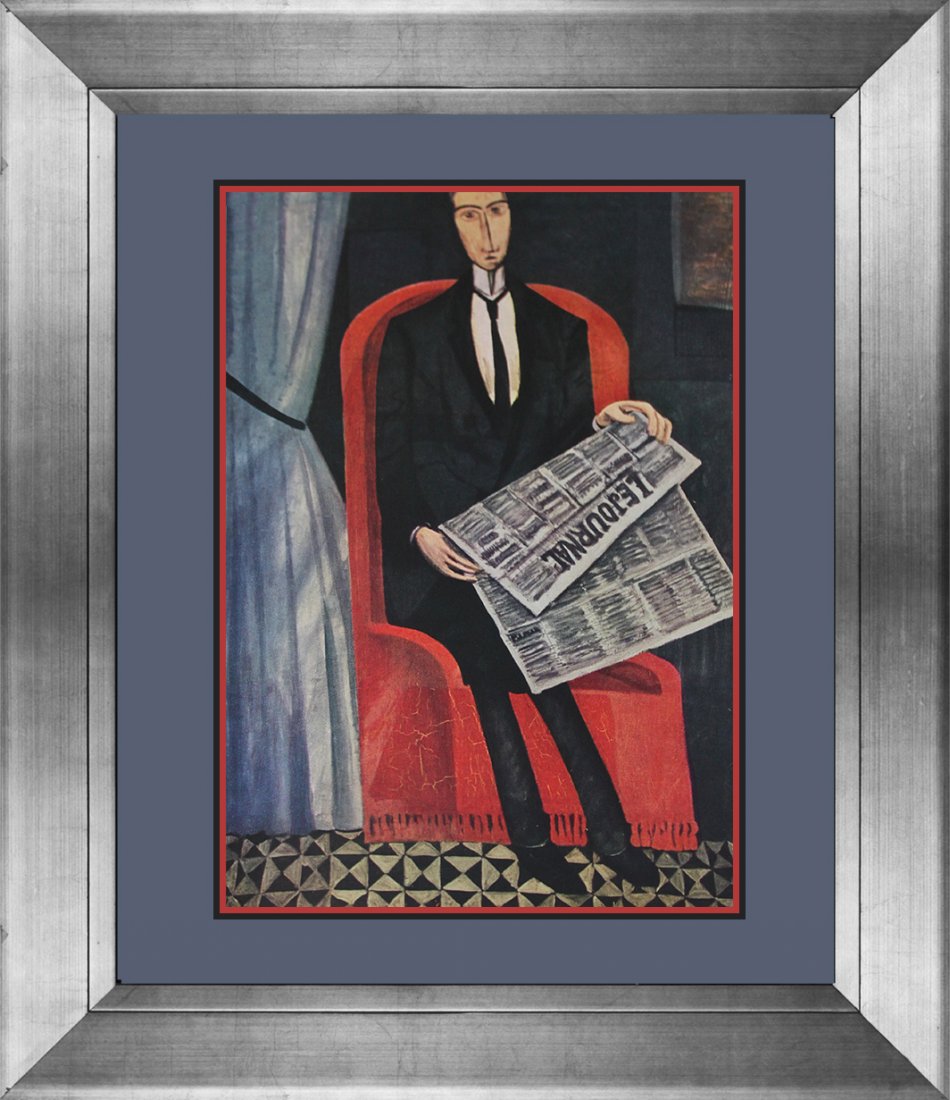 Andre Derain Chevalier X Lithograph from appox 80 years: Andre Derain Chevalier X Color Plate Lithograph Hermitage Collection. Lithograph Approx 20x24 inches Custom framed. Includes certificate of authenticity. Museum Quality Lithograph approx 80 years old.