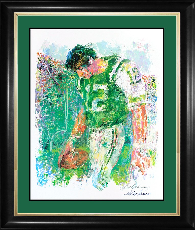 Le Roy Neiman Hand Signed Lithograph Joe Namath (1 of 1)