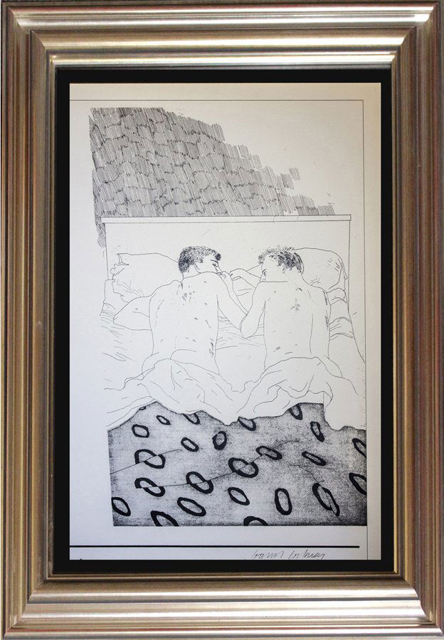David Hockney Lithograph circa 1975 (1 of 1)