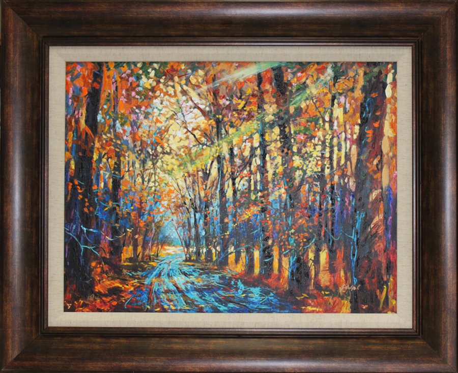 Michael Schofield Mixed Medial on canvas: Michael Schofield Mixed Media on canvas. Hand signed and numbered by the artist. Edition of 25.Approx 28x30 inches. Includes certificate of authenticity.