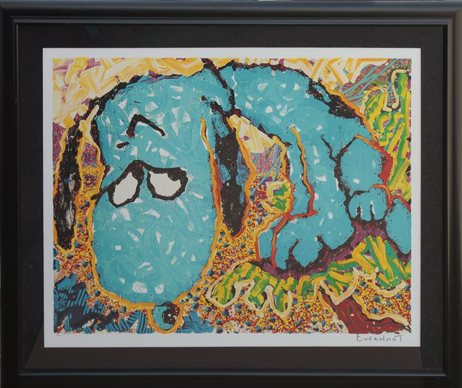 Snoopy by Tom Everhart Original Lithograph Limited (1 of 1)