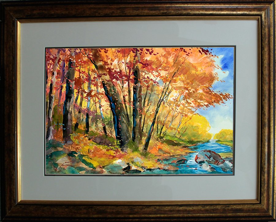 Michael Schofield Original Watercolor (1 of 1)