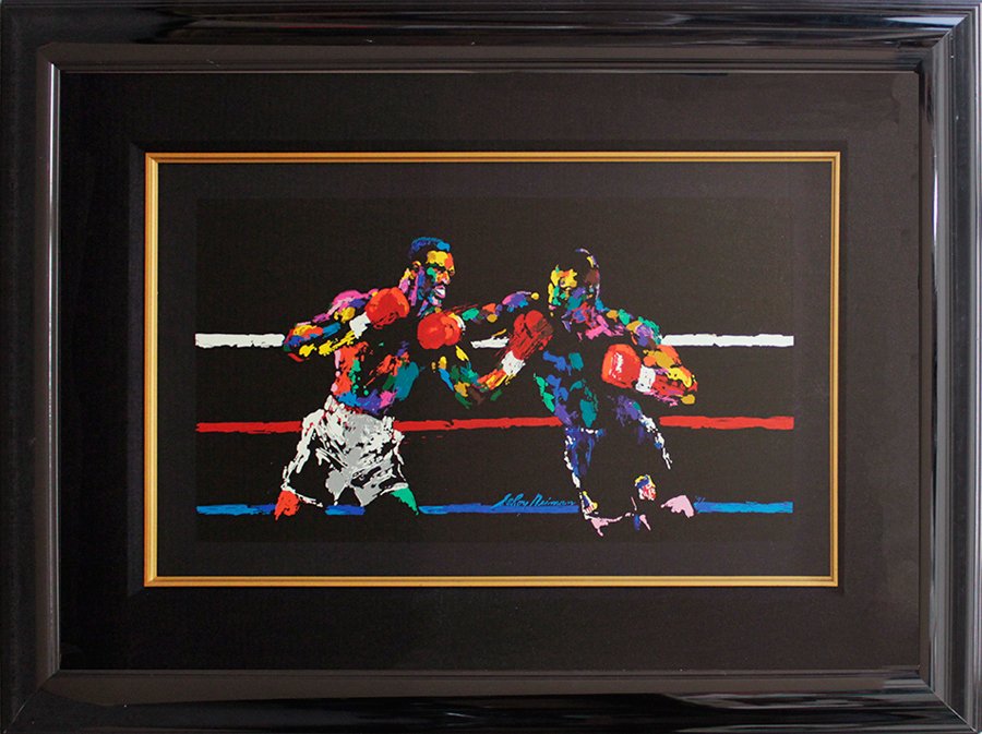 Tyson vs Holyfield Serigraph Hand signed Lithograph (1 of 1)