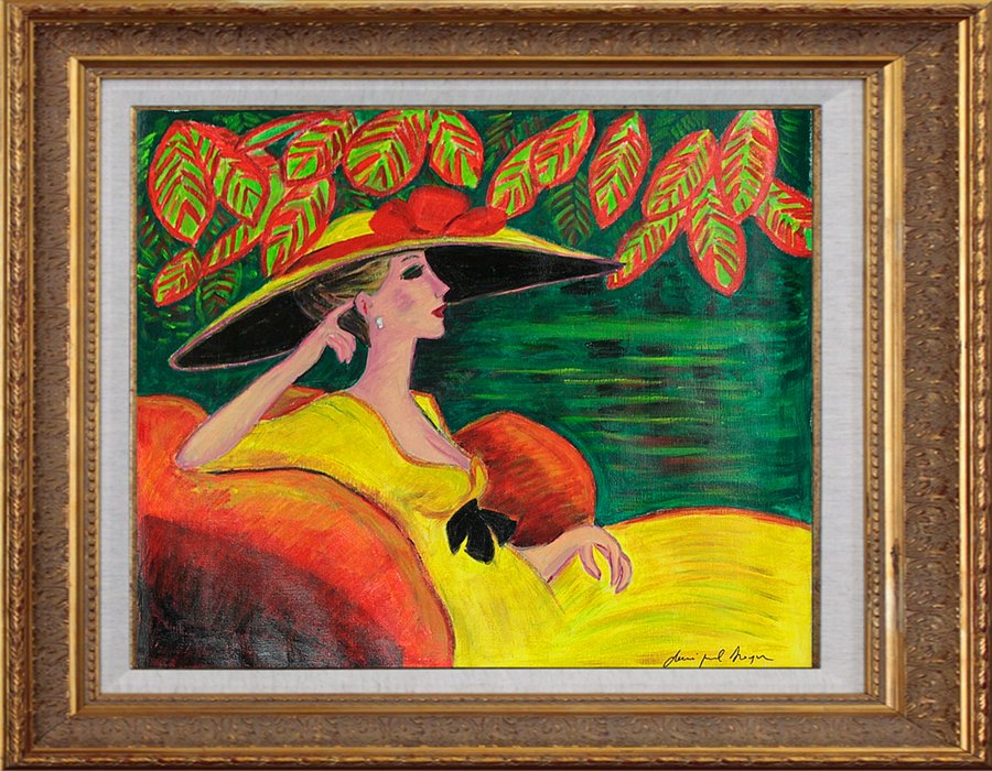 Original Oil on canvas by Leveils (1 of 1)